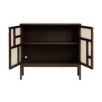Air sideboard - Dunkle Eiche, 120x110 cm, mit Beinen - Design House Stockholm