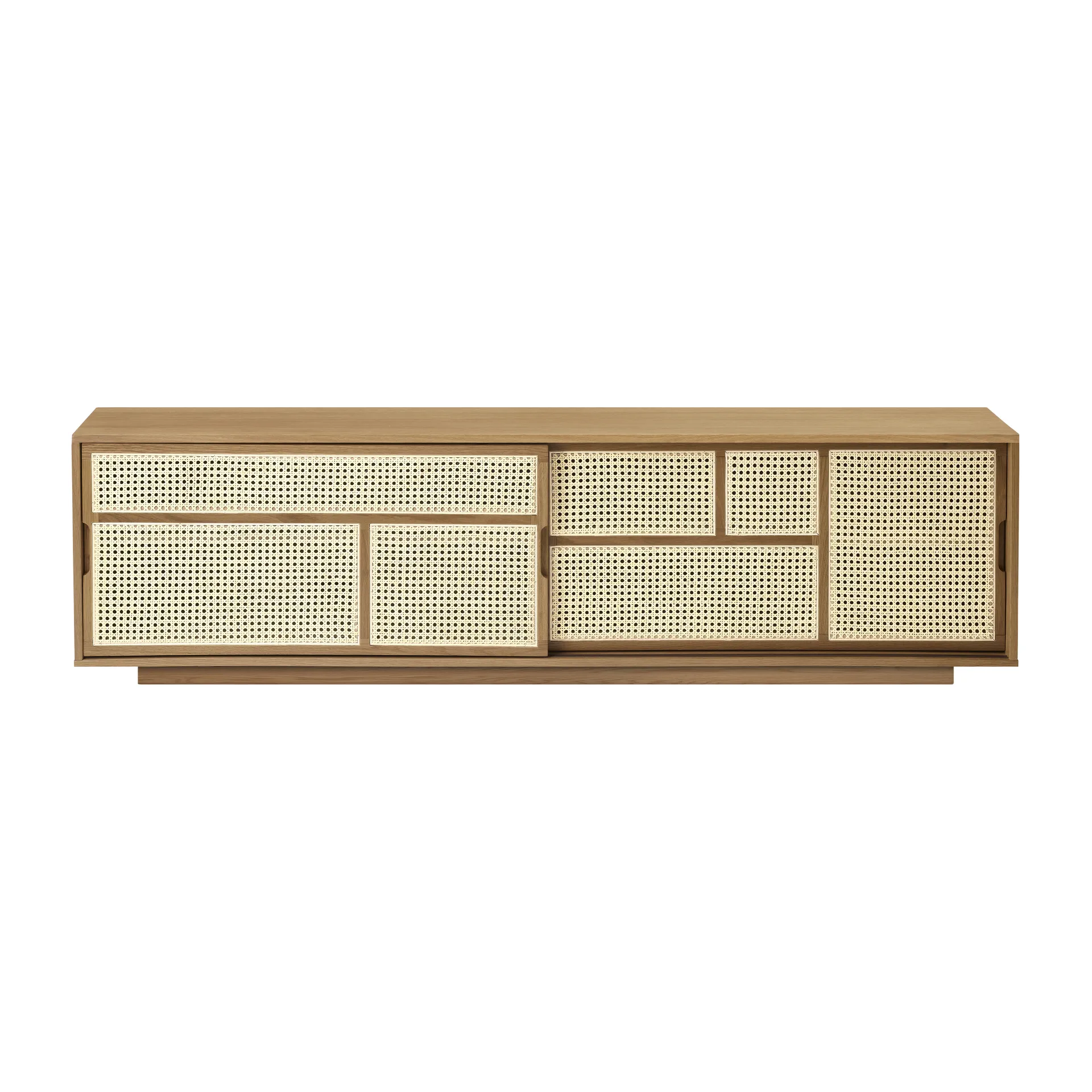 Air sideboard low, Eiche, Rattan Design House Stockholm