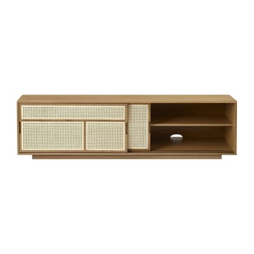 Air sideboard low - Eiche, Rattan - Design House Stockholm