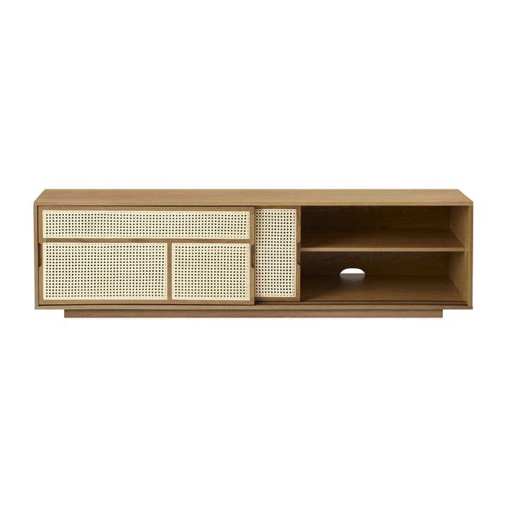 Air sideboard low - Eiche, Rattan - Design House Stockholm