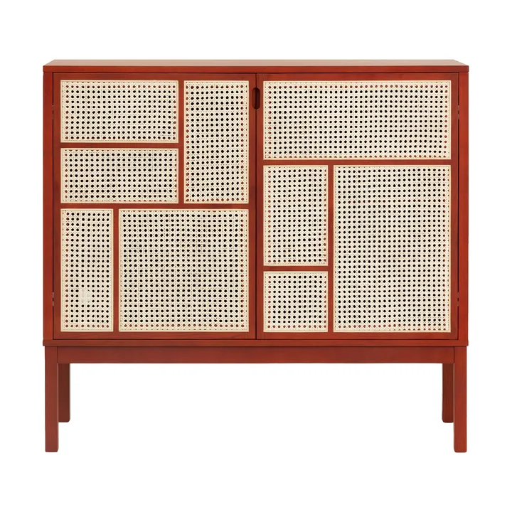 Air sideboard - Red, 120x110 cm, mit Beinen - Design House Stockholm
