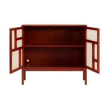 Air sideboard - Red, 120x110 cm, mit Beinen - Design House Stockholm