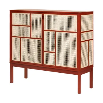 Air sideboard - Red, 120x110 cm, mit Beinen - Design House Stockholm