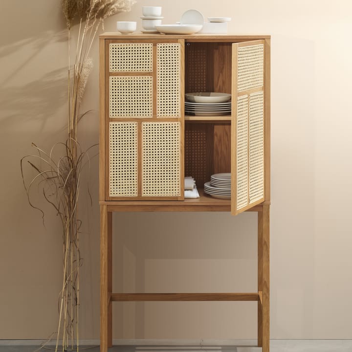 Air Vitrine - Eiche, Rattan - Design House Stockholm