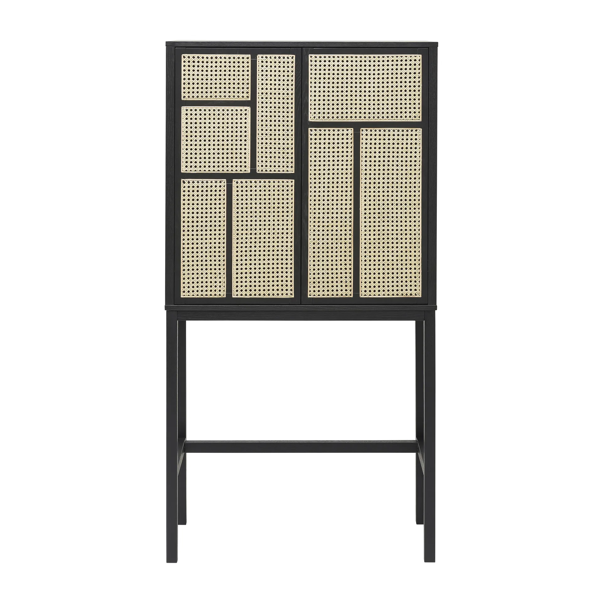 Air Vitrine, Schwarz, Rattan Design House Stockholm