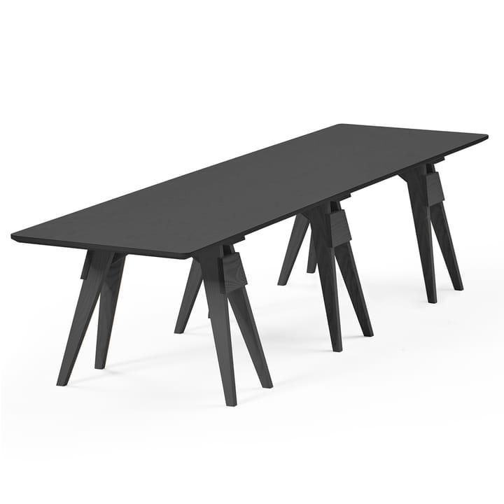 Arco Beistelltisch 42 x 180cm - Schwarz - Design House Stockholm