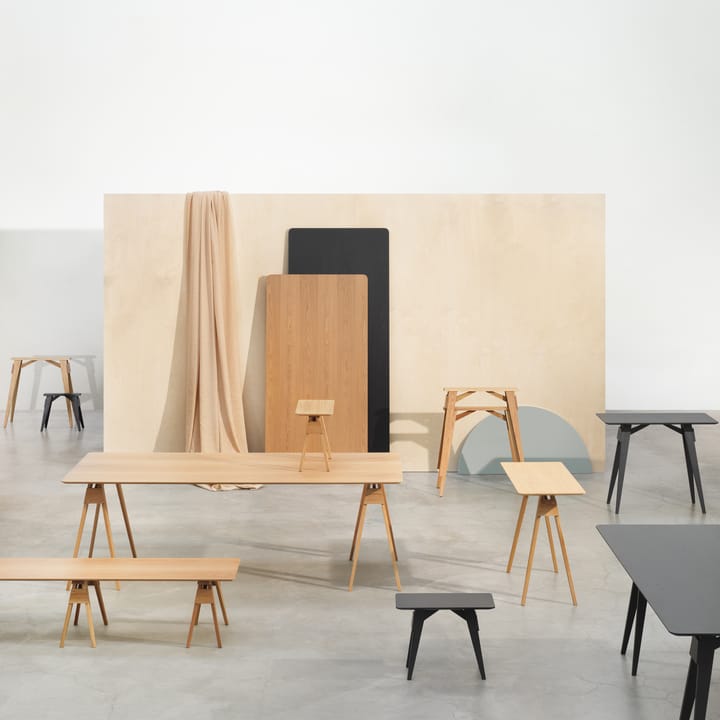 Arco Beistelltisch S, Schwarz Design House Stockholm