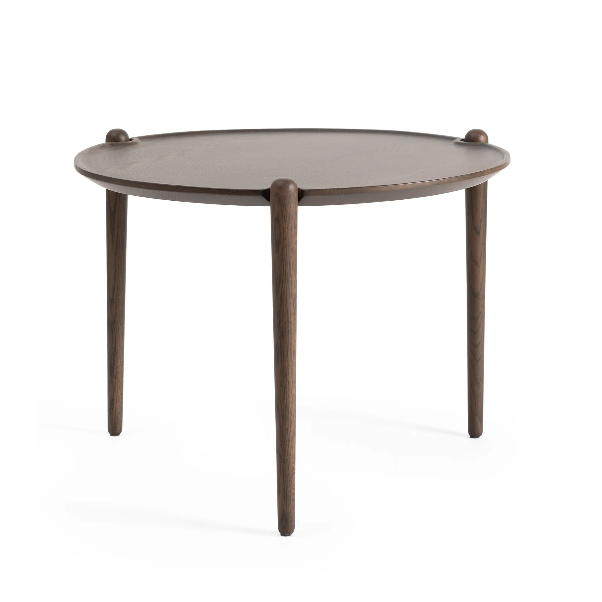 Aria Beistelltisch hoch 46cm, Dark oak Design House Stockholm