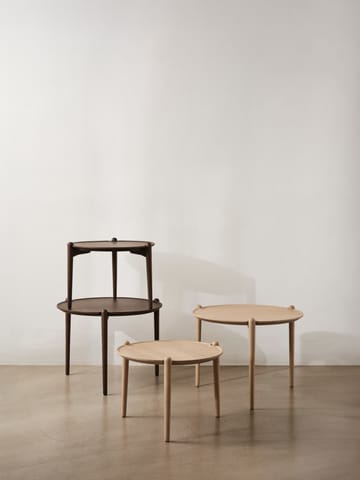 Aria Beistelltisch hoch 46cm - Dark oak - Design House Stockholm