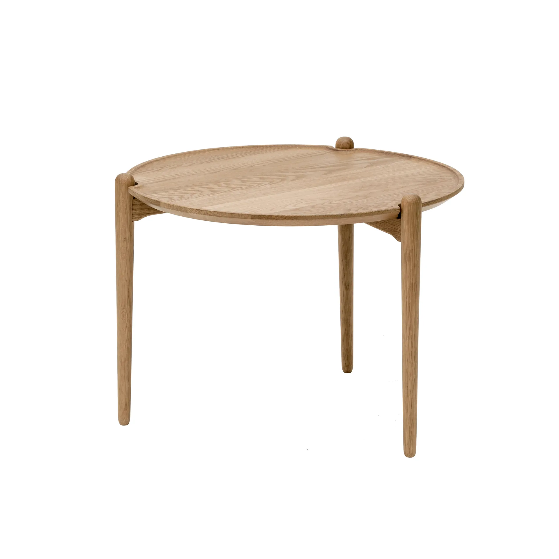Aria Beistelltisch hoch 46cm, Eiche Design House Stockholm
