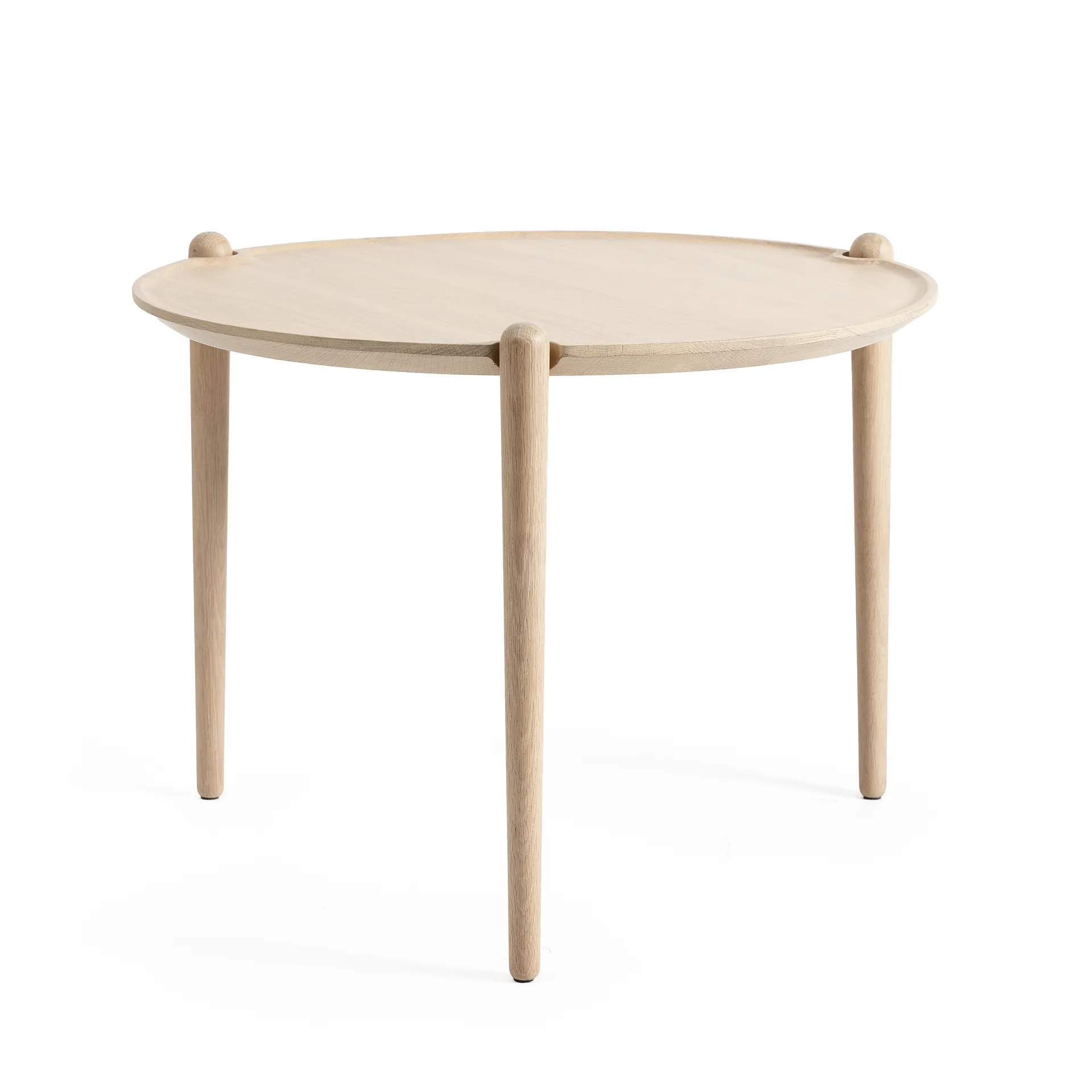 Aria Beistelltisch hoch 46cm, Light oak Design House Stockholm