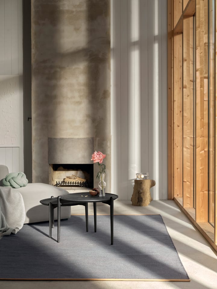 Aria Beistelltisch hoch 46cm, Schwarze Eiche Design House Stockholm