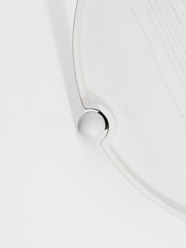 Aria Beistelltisch hoch 46cm, Weiß Design House Stockholm