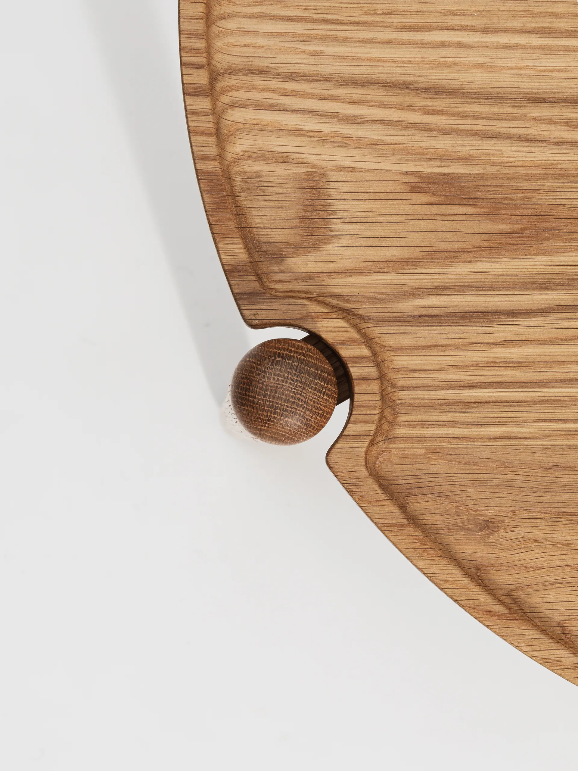 Aria Beistelltisch niedrig 37cm, Eiche Design House Stockholm