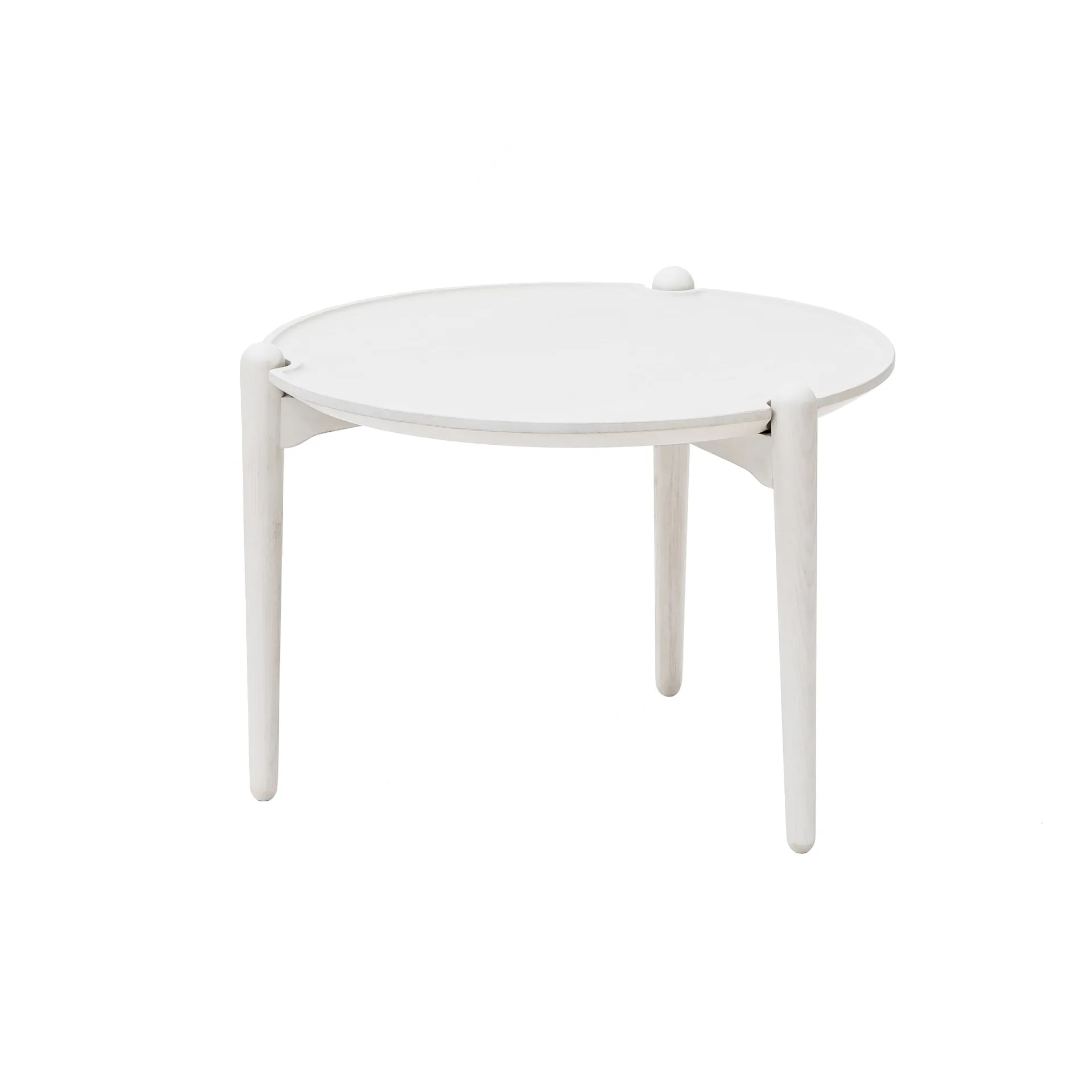 Aria Beistelltisch niedrig 37cm, Weiß Design House Stockholm