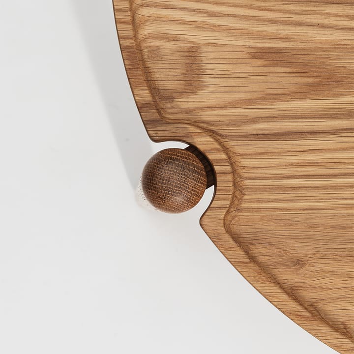Aria Couchtisch Ø90 cm, Eiche 30 cm Design House Stockholm