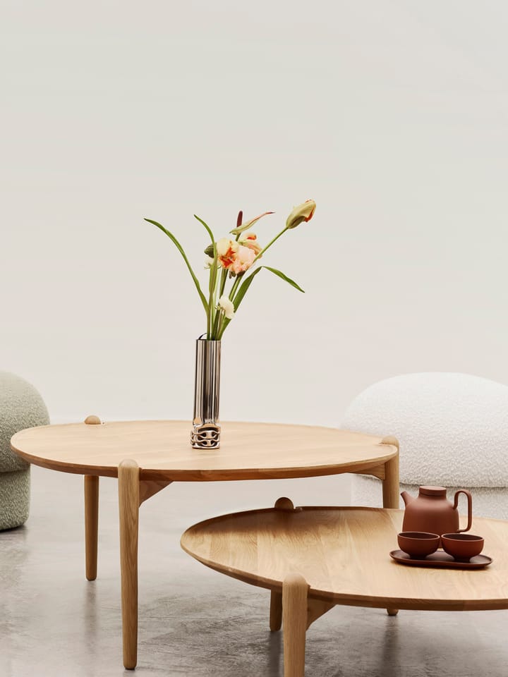 Aria Couchtisch Ø90 cm, Eiche 42,5 cm Design House Stockholm