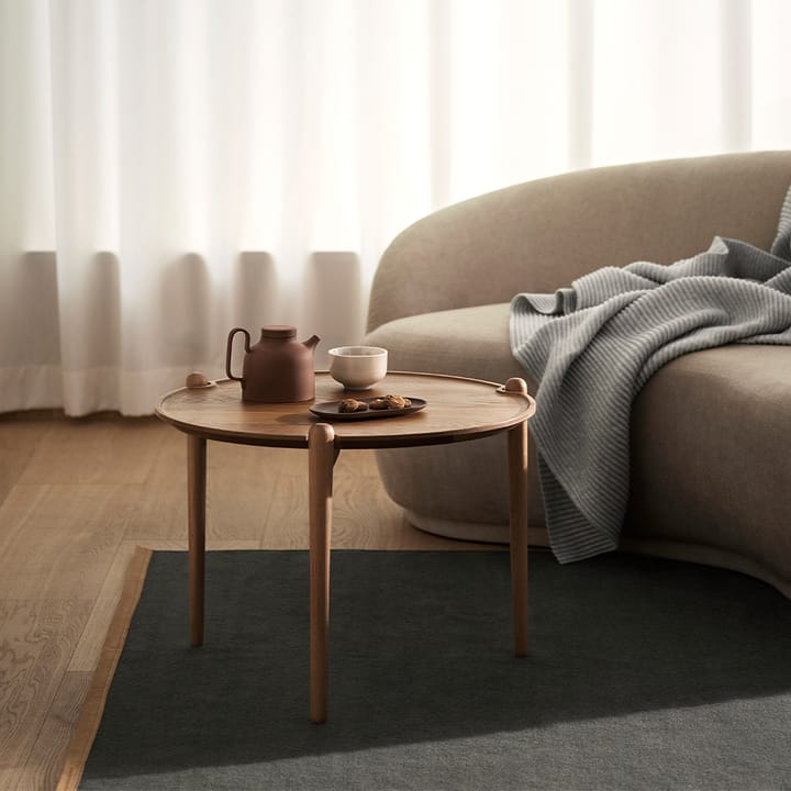 Aria Couchtisch Ø90 cm, Eiche 42,5 cm Design House Stockholm