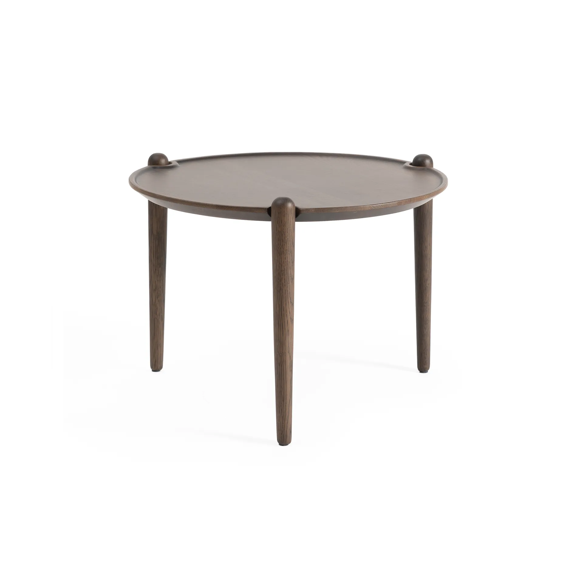 Aria Couchtisch, Dark oak, Ø50x37 cm Design House Stockholm