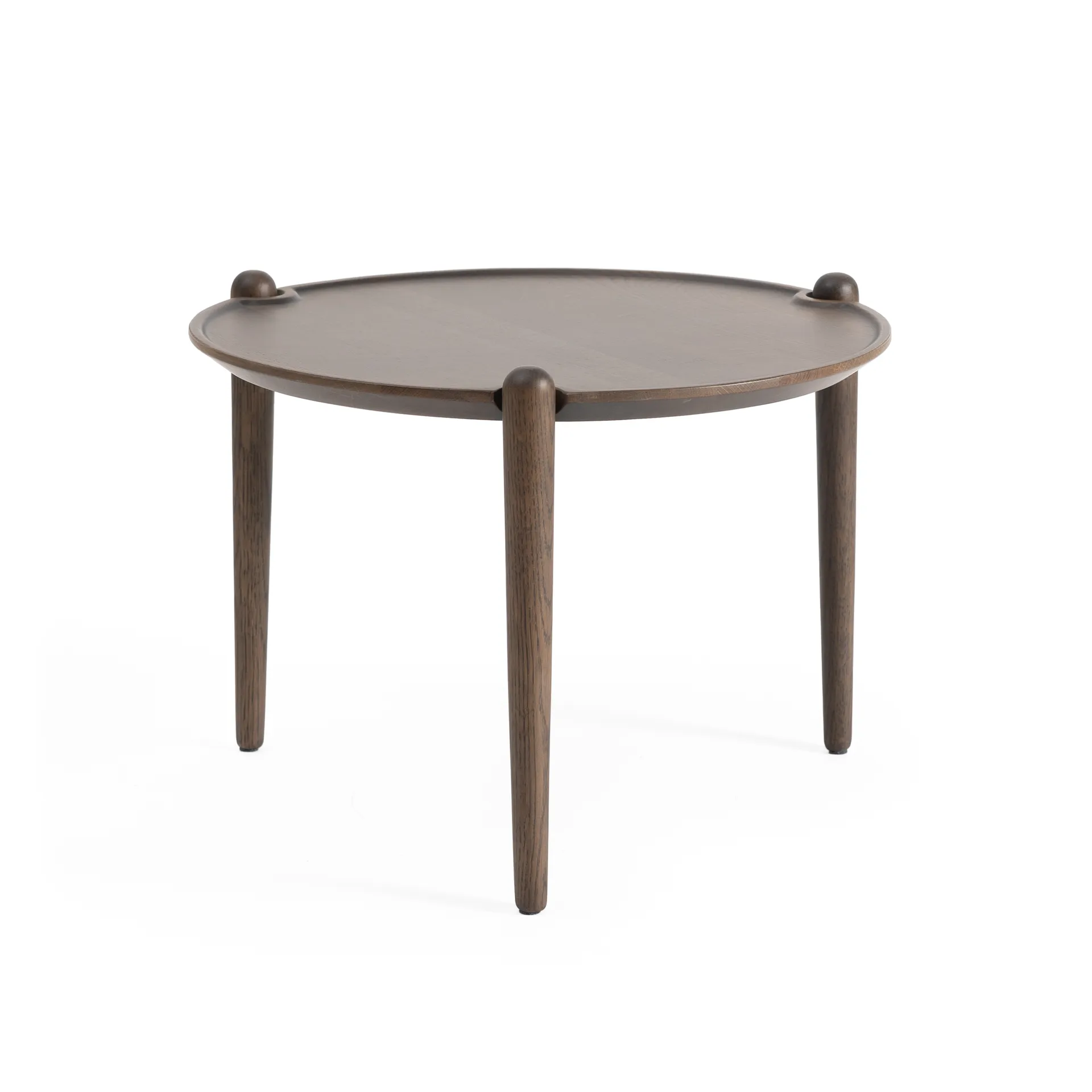 Aria Couchtisch, Dark oak, Ø60x37 cm Design House Stockholm