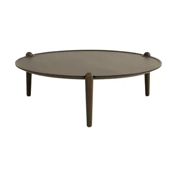 Aria Couchtisch - Dunkle Eiche, Ø90×30 cm - Design House Stockholm