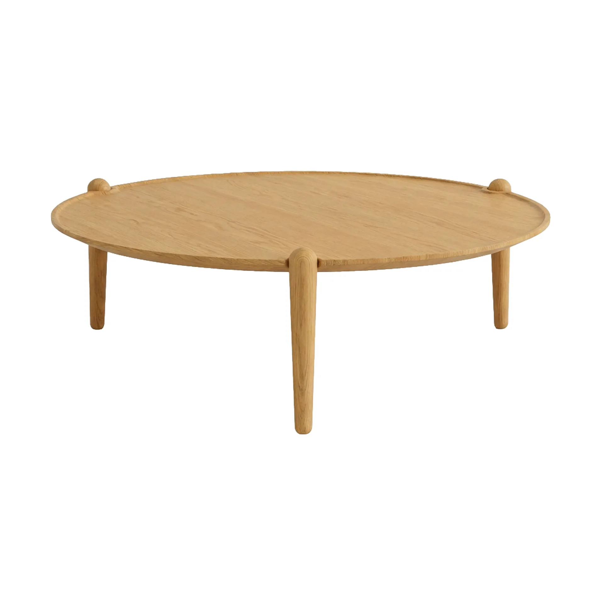 Aria Couchtisch, Eiche, Ø90x30 cm Design House Stockholm