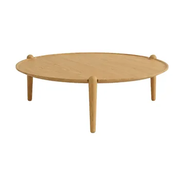 Aria Couchtisch - Eiche, Ø90x30 cm - Design House Stockholm