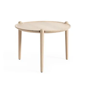 Aria Couchtisch - Light oak, Ø60x37 cm - Design House Stockholm