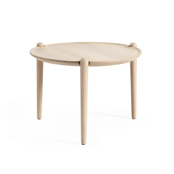 Aria Couchtisch - Light oak, Ø60x37 cm - Design House Stockholm