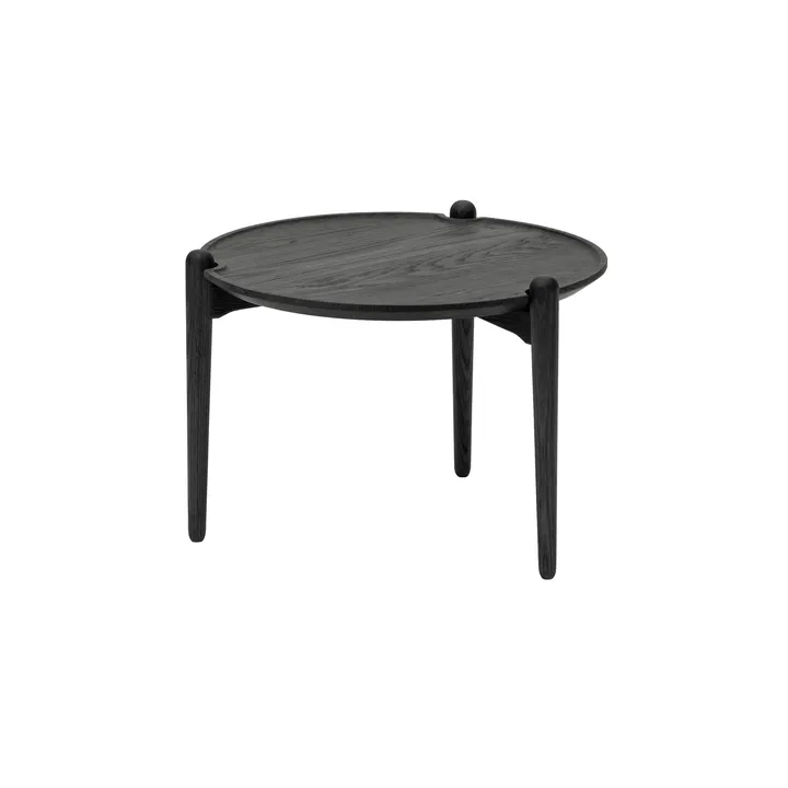 Aria Couchtisch - Schwarze Eiche, Ø50x37 cm - Design House Stockholm