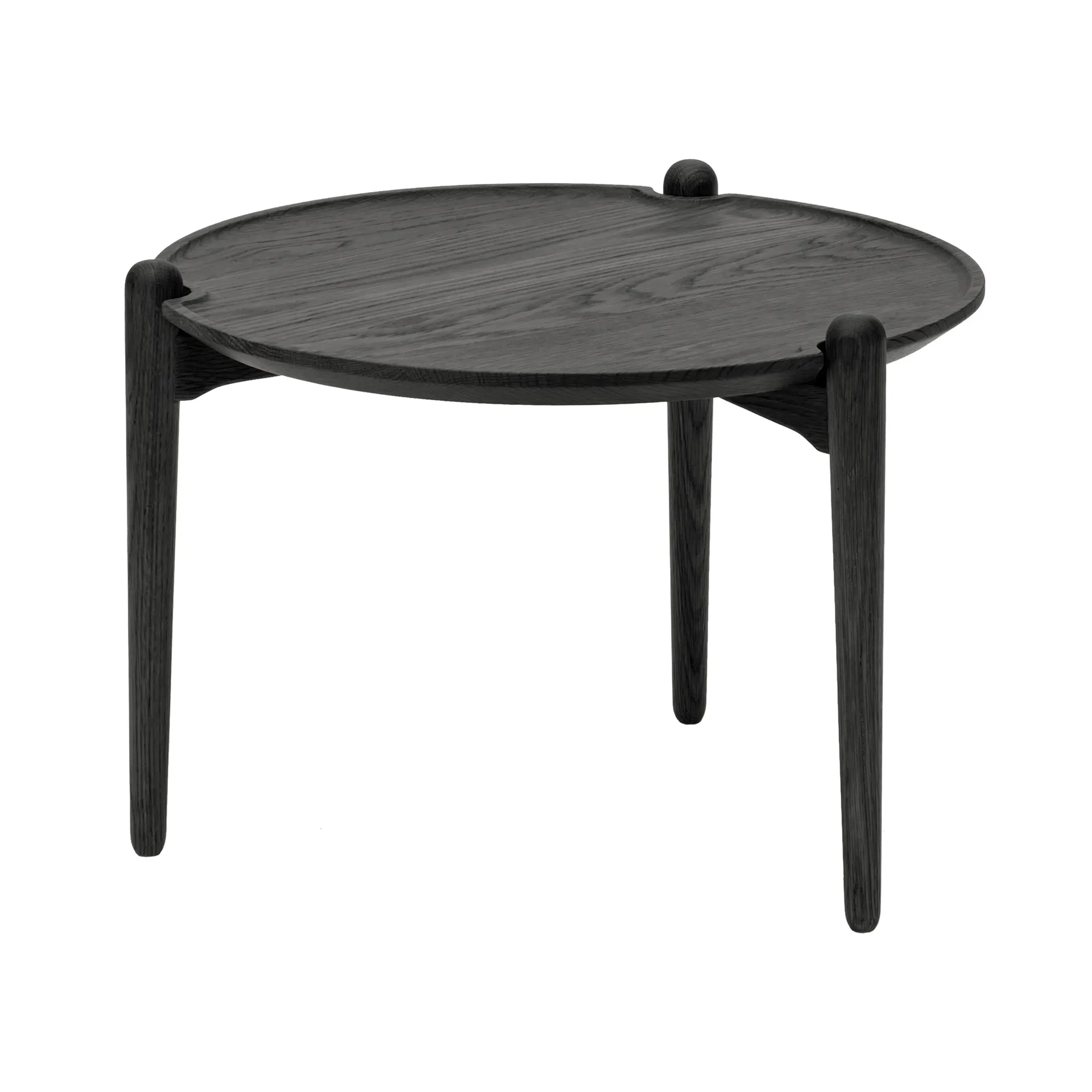 Aria Couchtisch, Schwarze Eiche, Ø60x37 cm Design House Stockholm