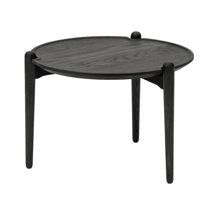 Aria Couchtisch - Schwarze Eiche, Ø60x37 cm - Design House Stockholm