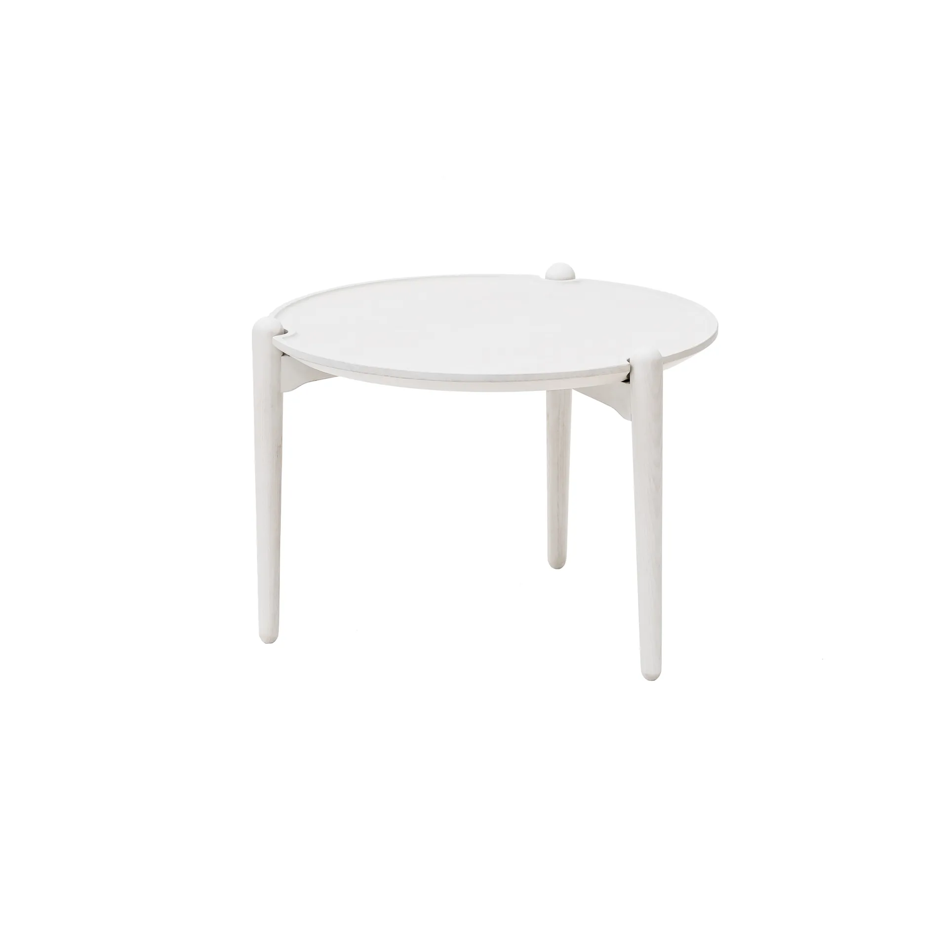 Aria Couchtisch, Weiß, Ø60x37 cm Design House Stockholm