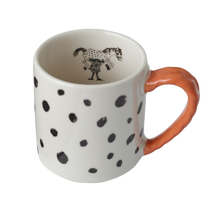 Astrid Lindgren Pippi Jubiläumstasse 20cl, Dots Design House Stockholm