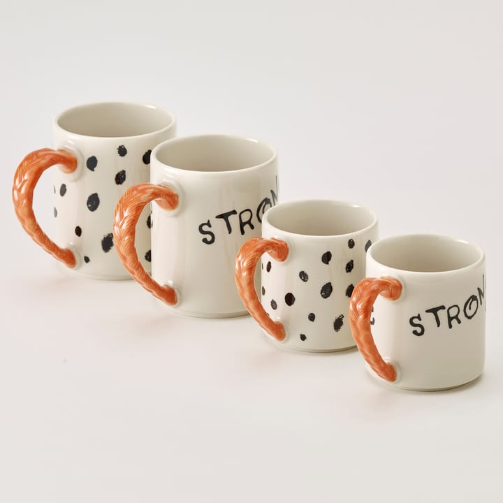 Astrid Lindgren Pippi Jubiläumstasse 20cl, Dots Design House Stockholm