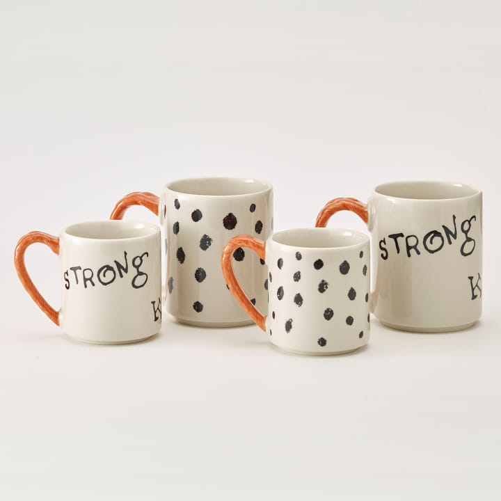 Astrid Lindgren Pippi Jubiläumstasse 20cl, Strong Kind Brave Design House Stockholm
