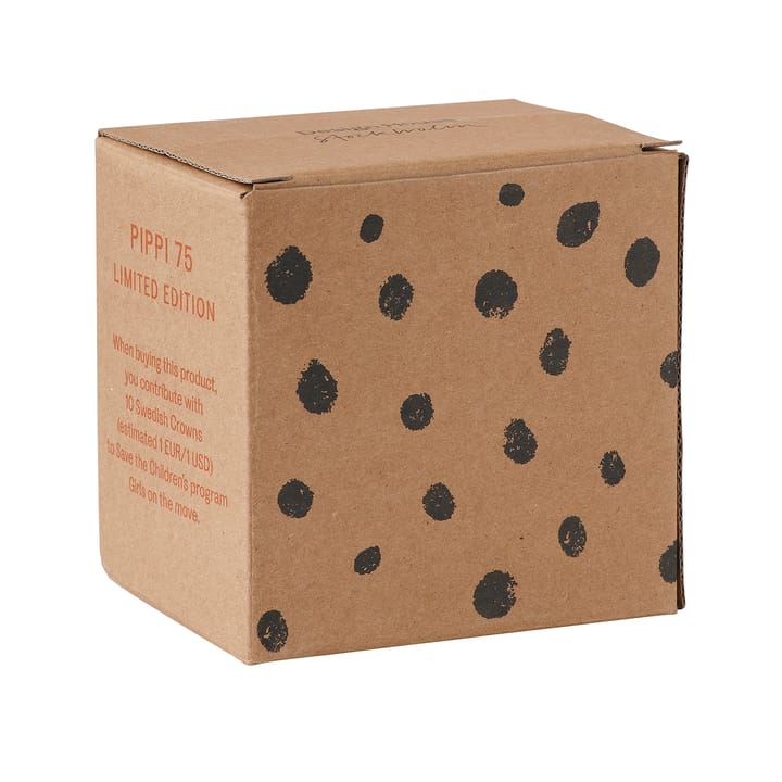 Astrid Lindgren Pippi Jubiläumstasse 35cl, Dots Design House Stockholm