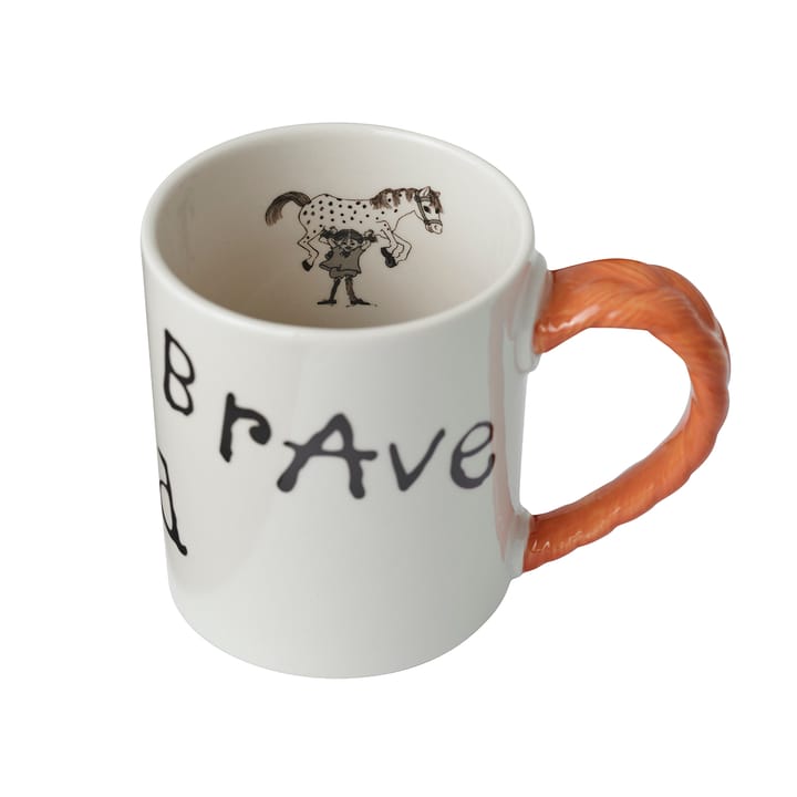 Astrid Lindgren Pippi Jubiläumstasse 35cl, Strong Kind Brave Design House Stockholm
