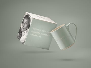 Astrid Lindgren Tasse, annars är man ingen människa - Schwedischer Text - Design House Stockholm