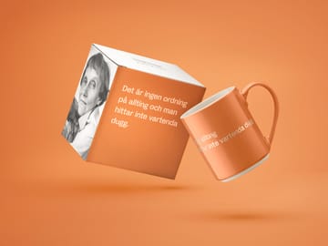 Astrid Lindgren Tasse, det är ingen ordning… - Schwedischer Text - Design House Stockholm