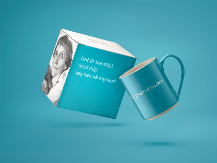 Astrid Lindgren Tasse, det är konstigt mit mig... - Schwedischer Text - Design House Stockholm