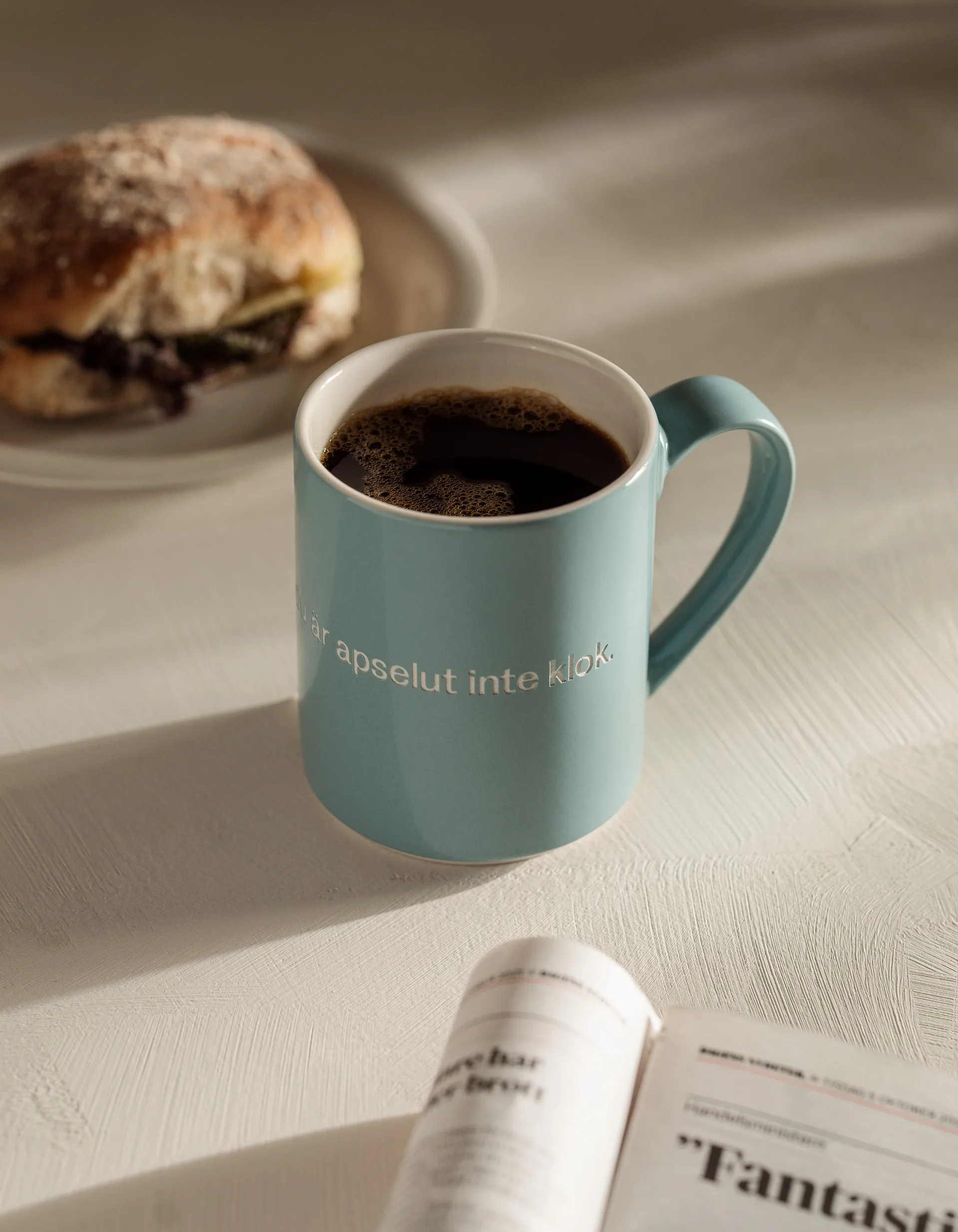 Astrid Lindgren Tasse, du är inte klok…, Schwedischer Text Design House Stockholm