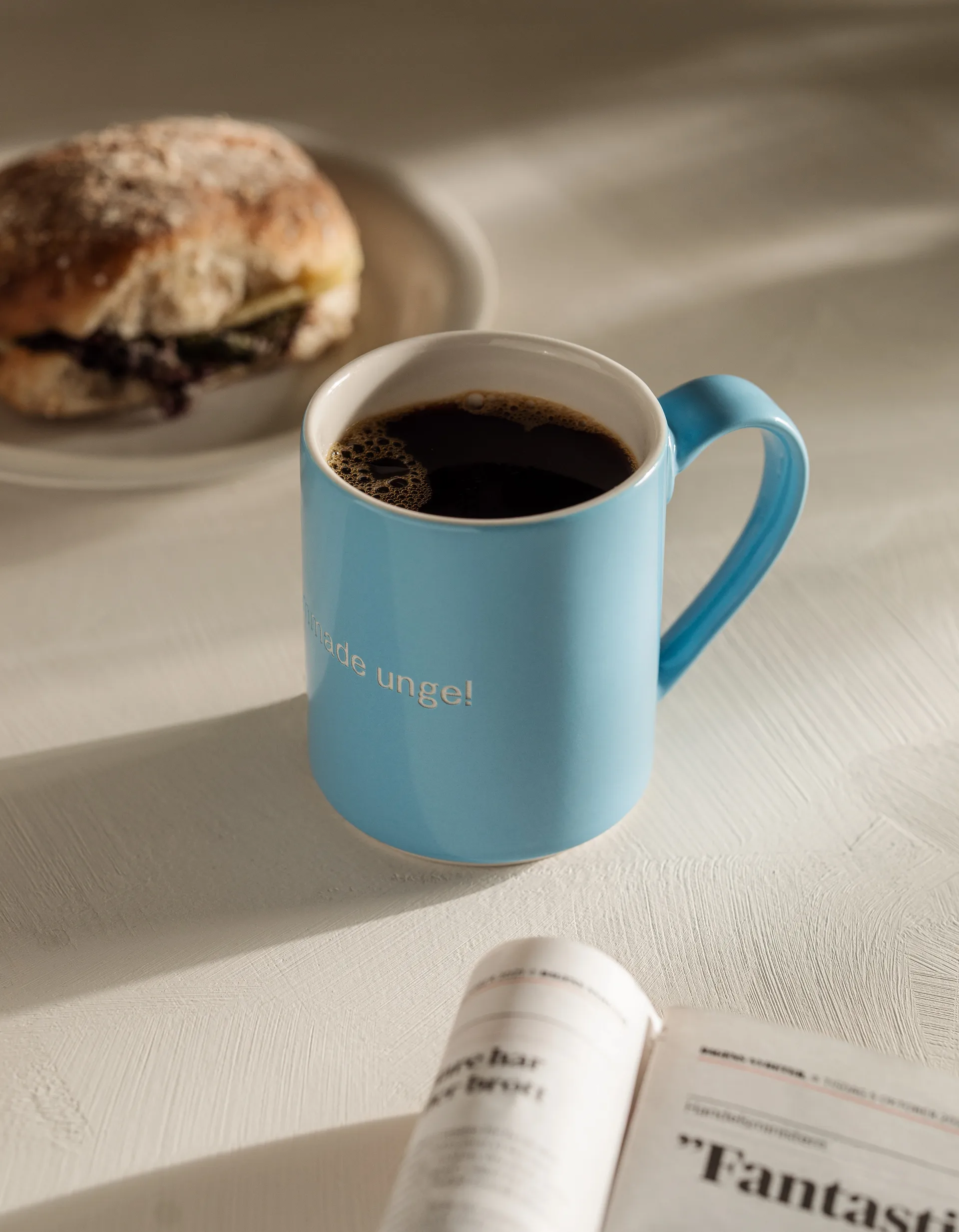 Astrid Lindgren Tasse, förgrömmade Unge!, Schwedischer Text Design House Stockholm