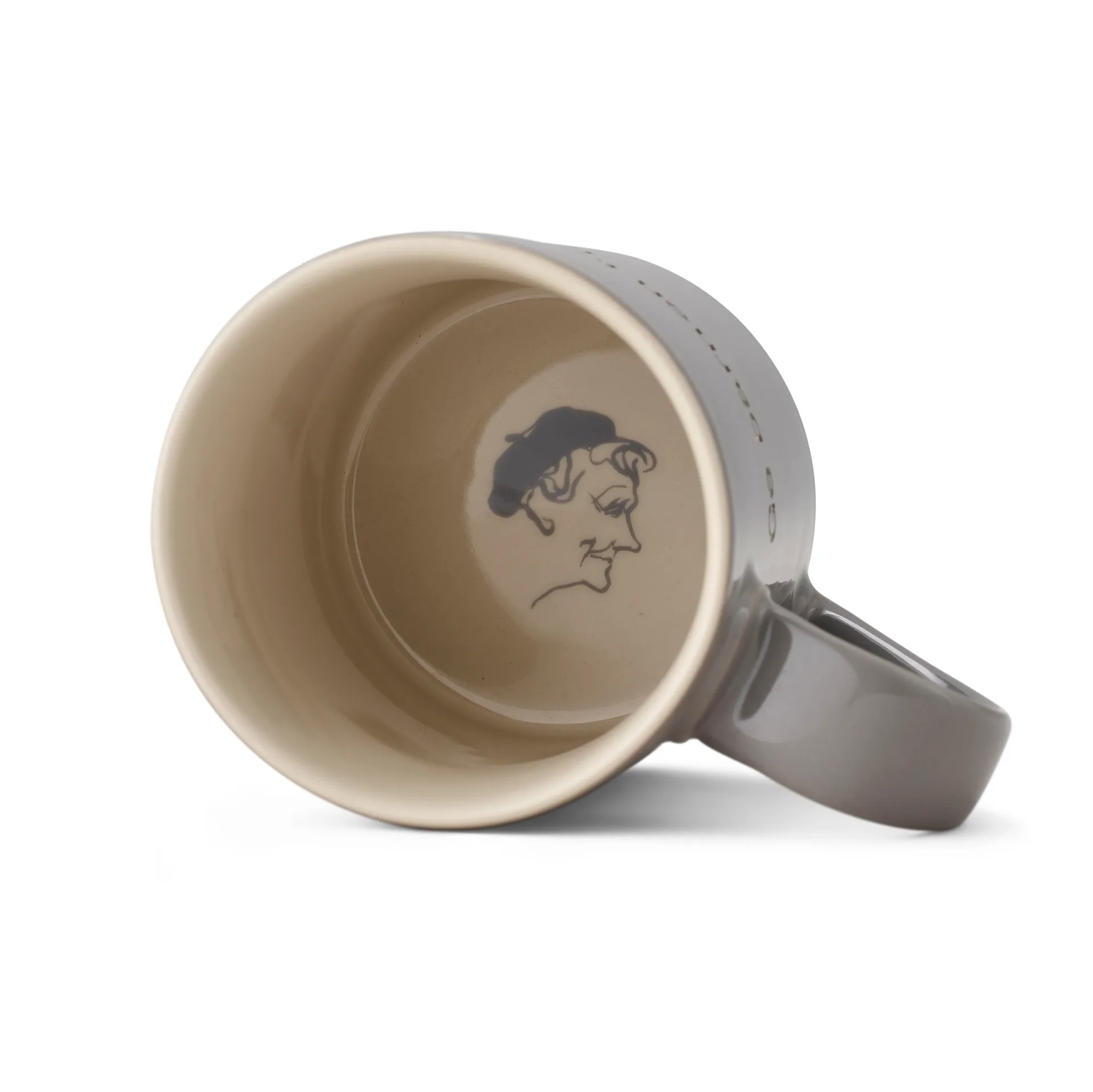 Astrid Lindgren Tasse, Give the children love, Grau-englisch Design House Stockholm