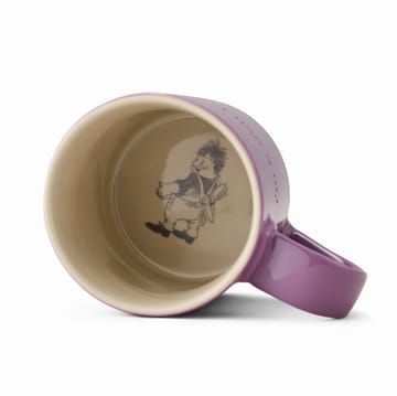Astrid Lindgren Tasse, I am handsome - Lila-englisch - Design House Stockholm
