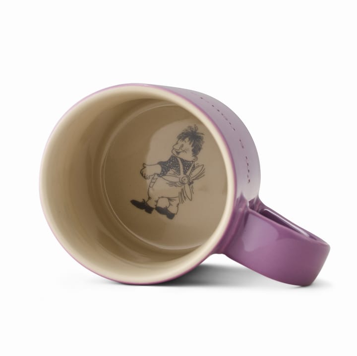 Astrid Lindgren Tasse, I am handsome, Lila-englisch Design House Stockholm