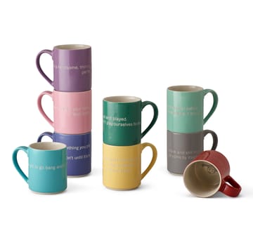 Astrid Lindgren Tasse, If you are very strong - Rot-englisch - Design House Stockholm