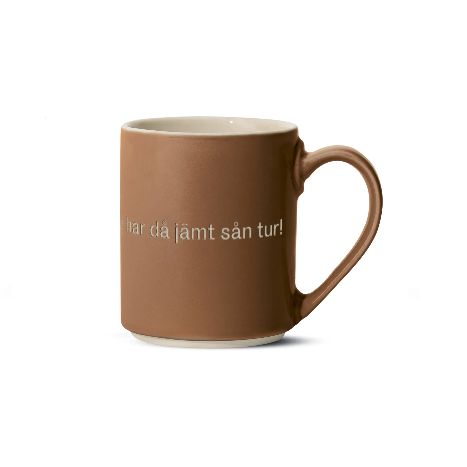 Astrid Lindgren Tasse, ja, det är inte klokt…, Schwedischer Text Design House Stockholm