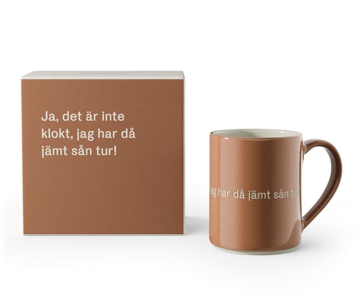 Astrid Lindgren Tasse, ja, det är inte klokt…, Schwedischer Text Design House Stockholm
