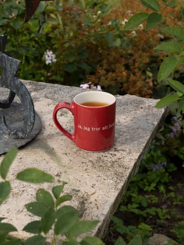 Astrid Lindgren Tasse, ja, jag tror att livets… - Schwedischer Text - Design House Stockholm